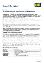 180917 Press Release Świnoujście Tunnel Project final DE