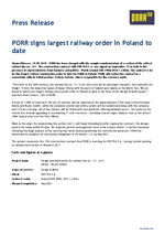 190919 Press Release PORR Poland railwayline no. 131 EN final Website Upload